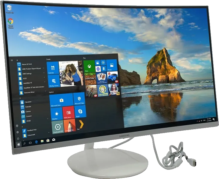 Прошивка блока управления Samsung C27H711QEI
