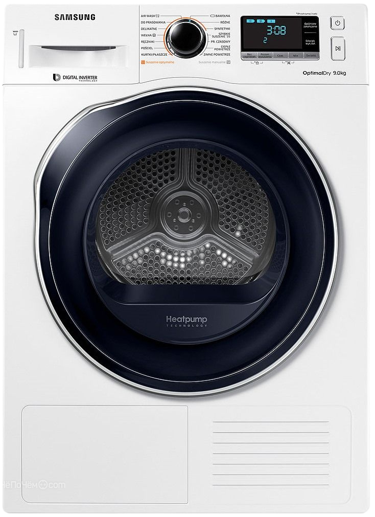 Корпусный ремонт (замена резинок, креплений, кнопок) Samsung DV90M6200CW